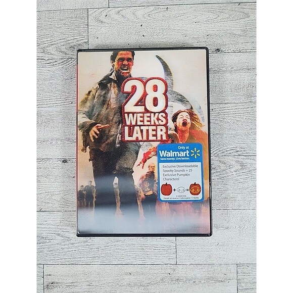 28 Weeks Later Widescreen DVD w/ Removable Hologram Cover Horror Movie - Picture 1 of 5